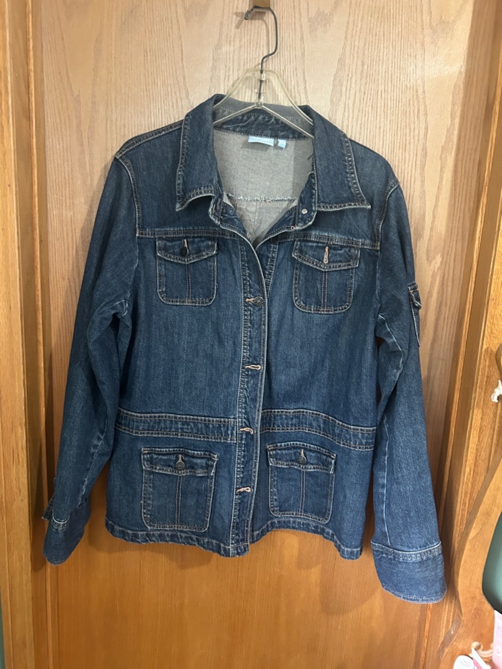 Denver Hayes Dark Blue Denim Jacket for Women
